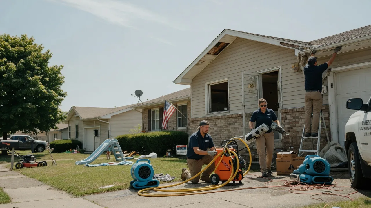Water Damage Restoration in Lenzburg, IL near me
